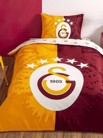 Taç Galatasaray tek kişilik nevresim takımı - Görsel 4