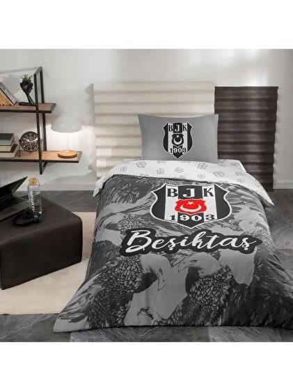 Taç Beşiktaş tek kişilik nevresim takımı - Görsel 3