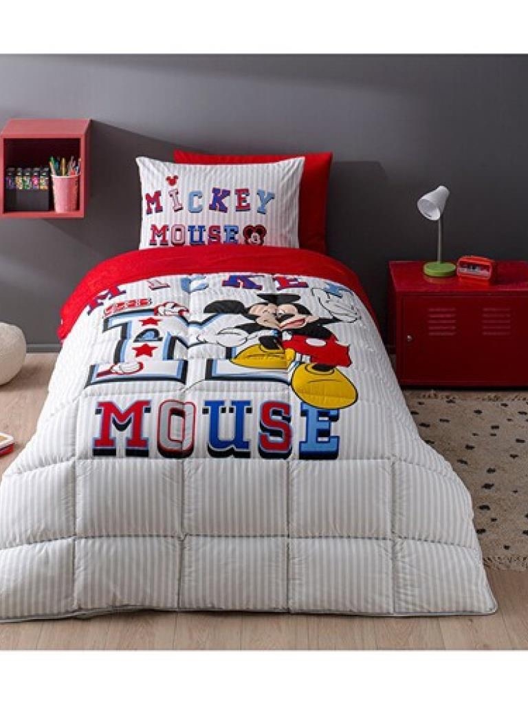 Mickey mouse tek kişilik uyku seti - Görsel 2