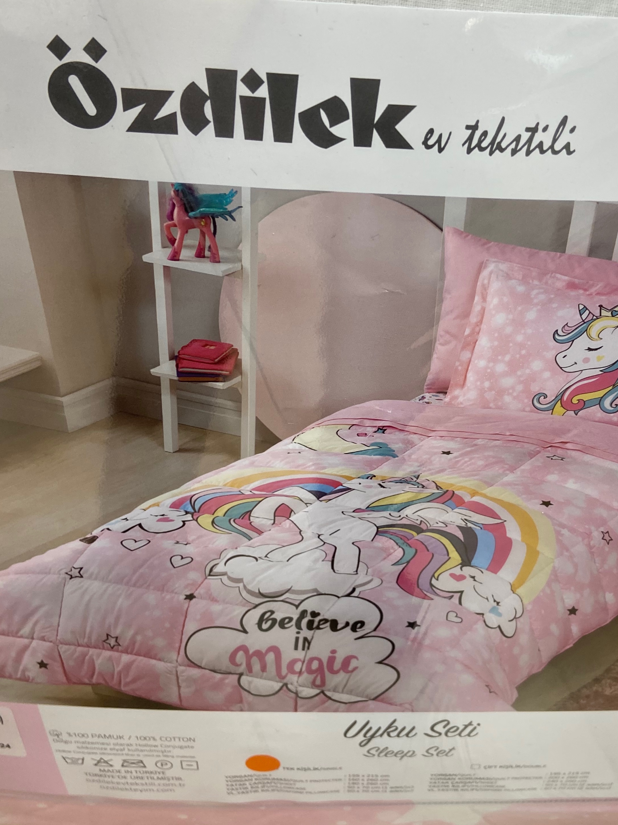 Özdilek Unicorn tek kişilik uyku seti - Görsel 6
